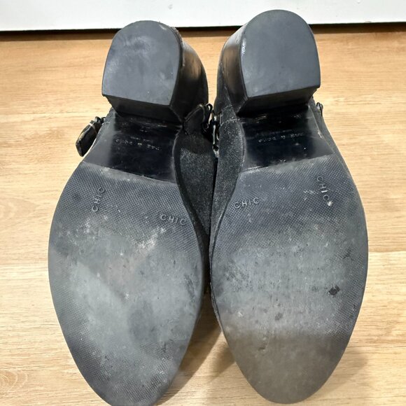 Rag & Bone Black Suede Booties – Size 37 - Picture 4 of 5